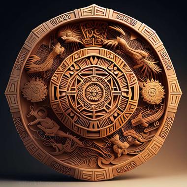 3D model Bagua Grande in Peru (STL)